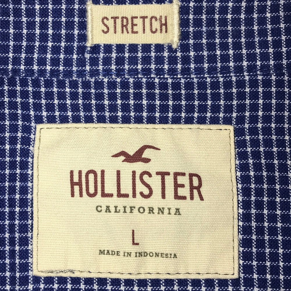 HOLLISTER Long Sleeve Shirt SIZE L - Picture 3 of 4